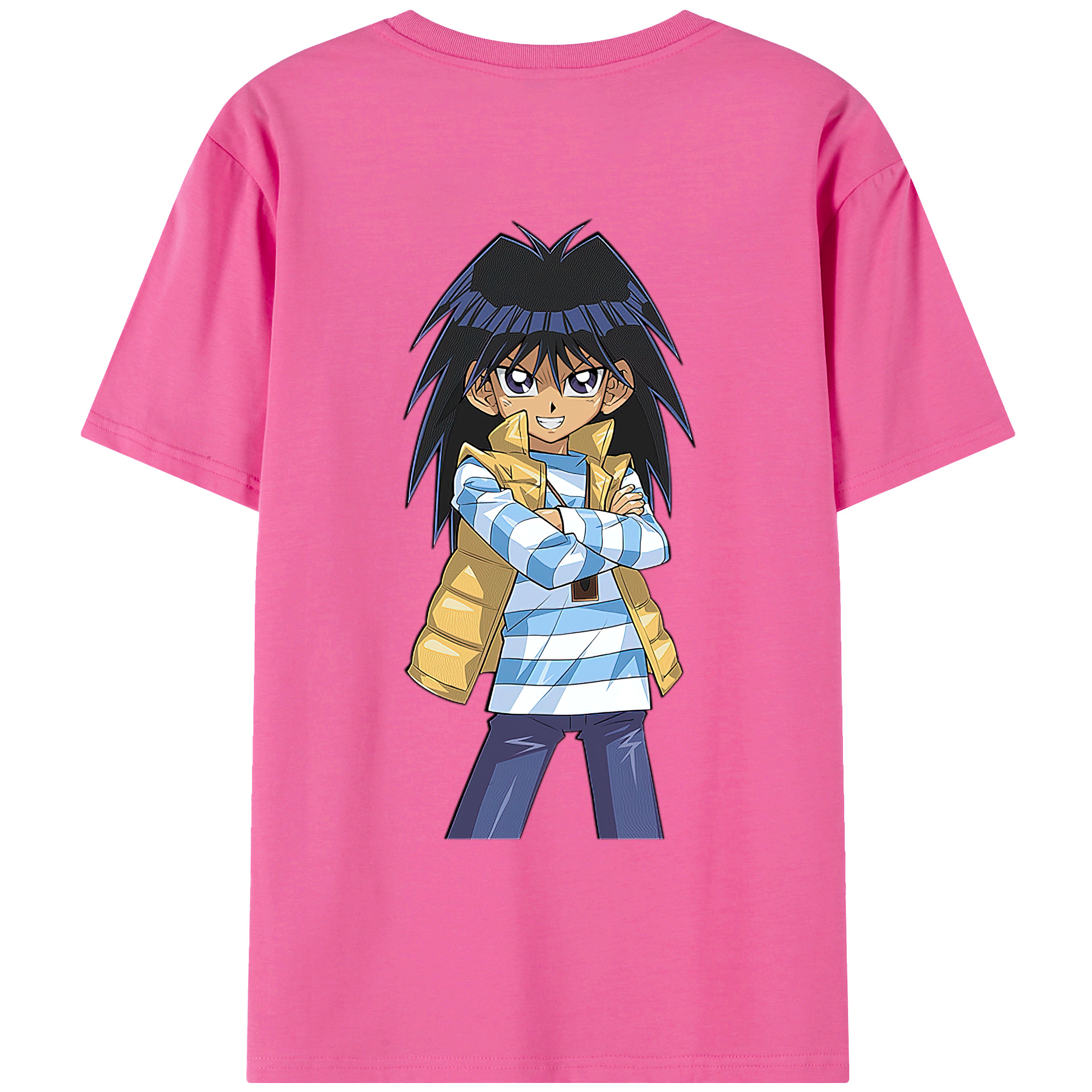 （画像用） 遊☆戯☆王 Yu-Gi-Oh! レディース半袖Tシャツ(バックプリント)